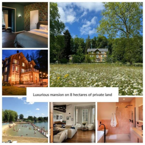 Private Oasis: Luxe 20-guest Estate, Jacuzzi, 8 Ha